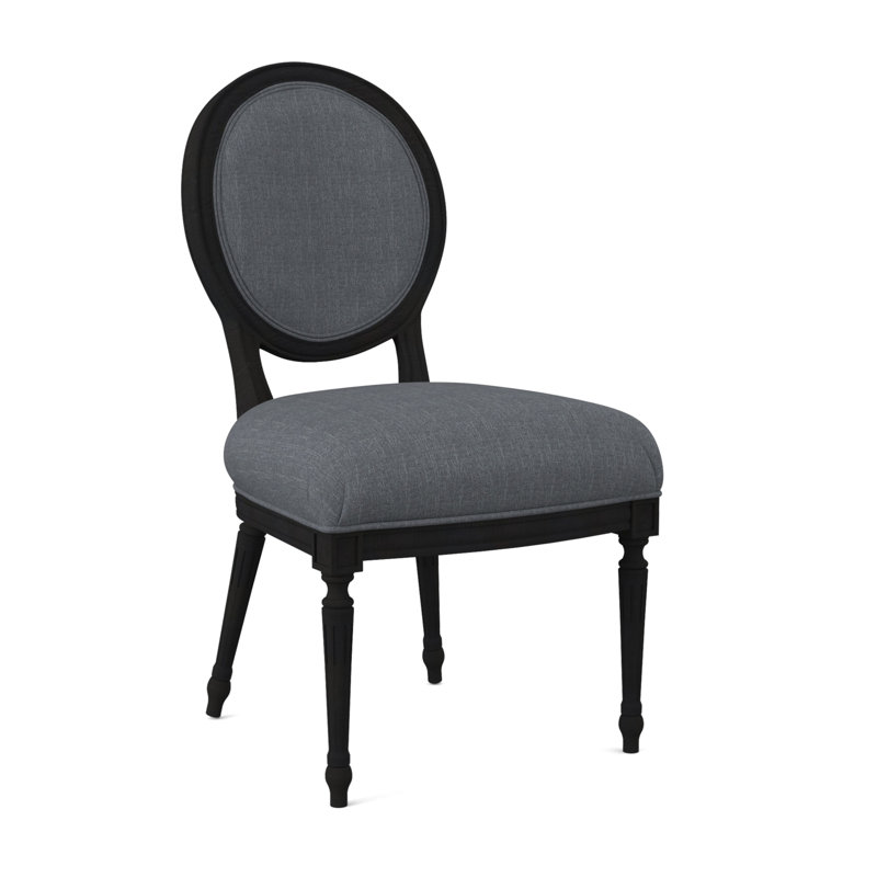 Chaise d'appoint Dauphin, Espresso, Port d'Élise
