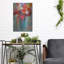 «Bright Bouquet» par Hooshang Khorasani, art mural en métal-1803670861