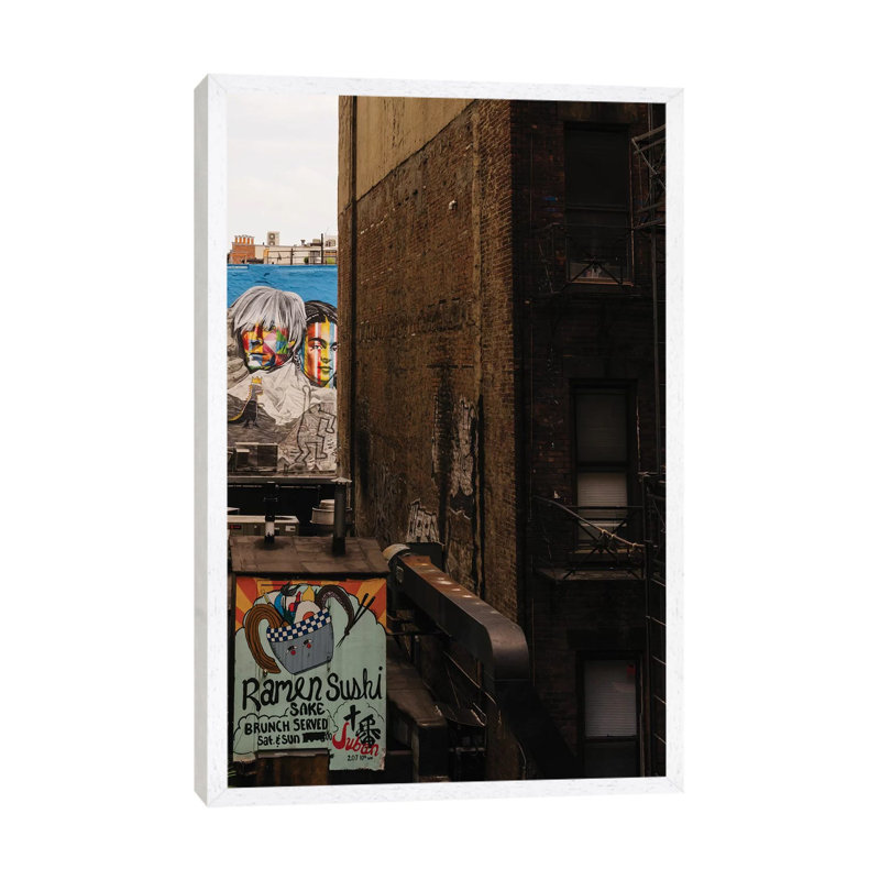 Highline View VIII by Bethany Young - Print on Canvas, White Framed, 66.04cm H x 45.72cm W x 3.81cm D