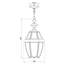 Rochelle 2 - Light Outdoor Hanging Lantern