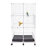 Southbridge 49.2 in. Iron Flat Top Floor