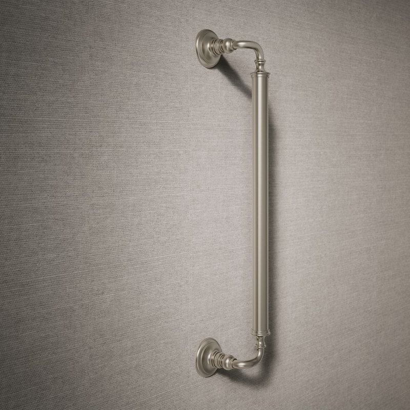 Barre d'appui Kohler Artifacts, Nickel brossé éclatant, L 24 po