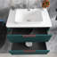 Meuble-lavabo autoportant de 30 po avec comptoir en céramique-10118334