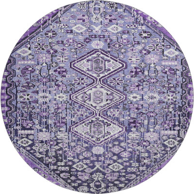 Premium Machine Washable Ashington AMF1834 Aztec Rug