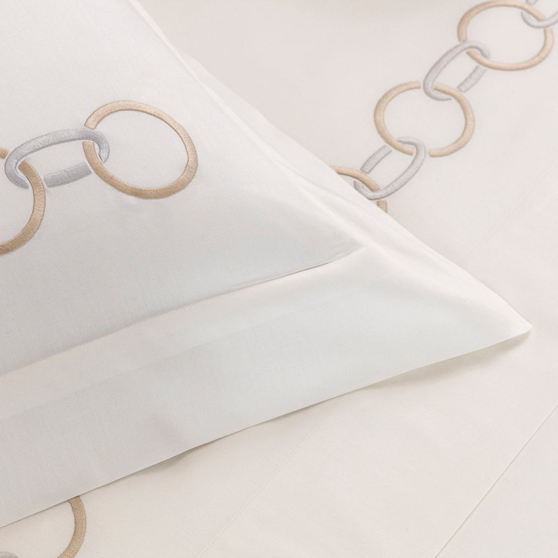 Links Embroidery Sheet Set