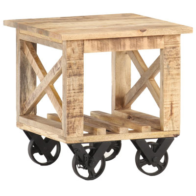 Kristina Wheel End Table