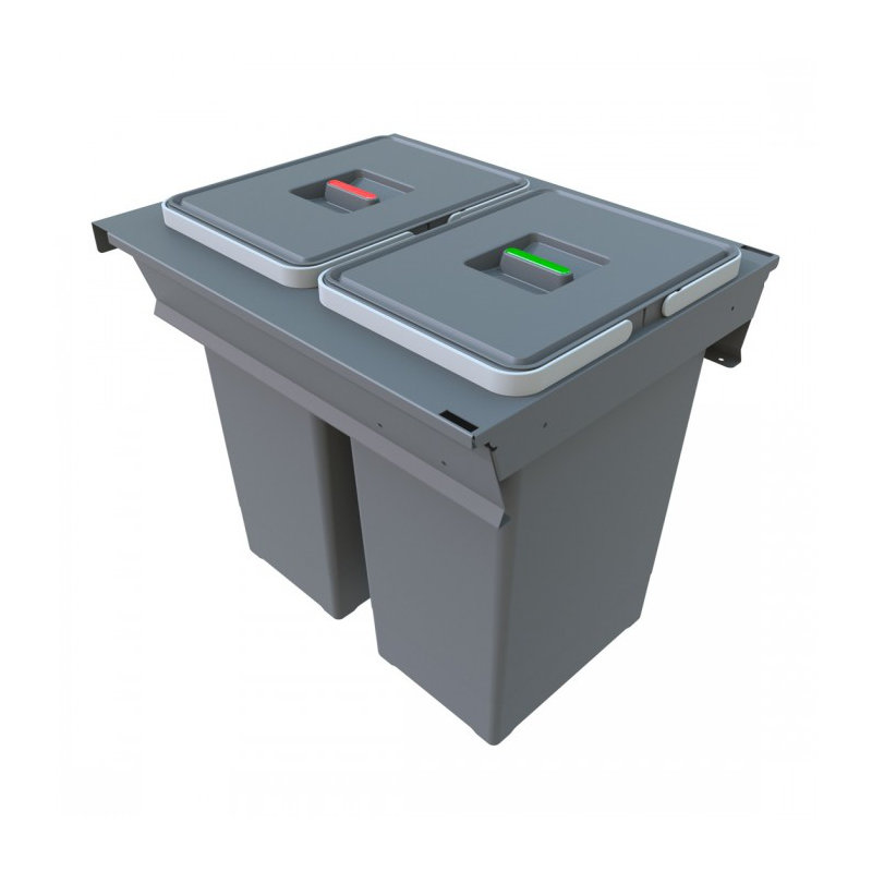 Poubelle escamotable 12,5 gallons