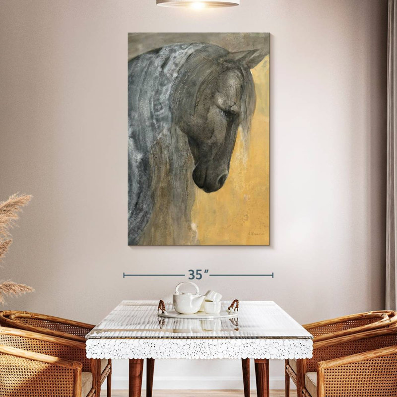 Brampt Pensive, 51" H x 34" W