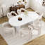 Ensemble de table de salle à manger 70 po avec chaises Velevt-259004730-259004731-259004676