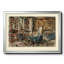 Intérieur d'une bibliothèque / Studio-Georges-Antoine Rochegrosse - Encadré mat et encadré sous verre acrylique, grand art mural de salon-1719896884-1719896885-1719896894
