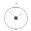 Mini Barcelona Solid Wood,Metal,Fibreglass Analog Wall Clock-86358078