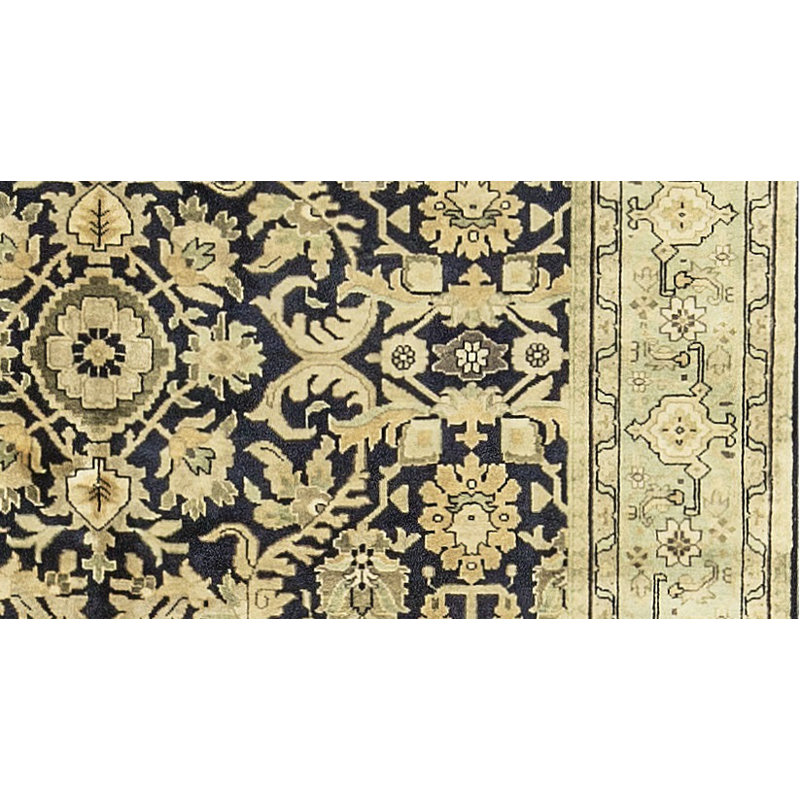 Avalon Oriental Area Rug in Beige/Navy