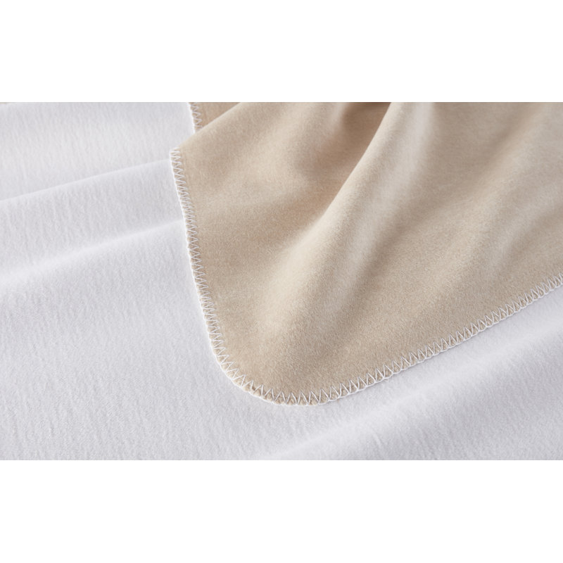 Alta Blanket, King, White / Linen