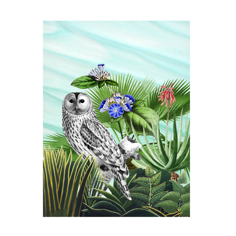 «Tropical Wave II» sur, H 32 po x l 32 po