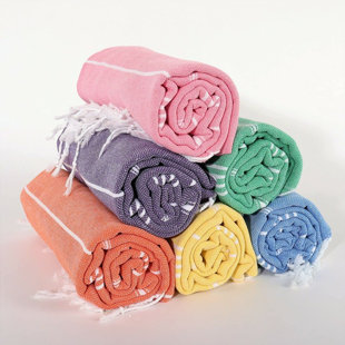 Large Bath Towels Pack of 6 100% Cotton 27x55 Highly Absorbent Soft  Multicolor 