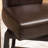 30.25'' High Swivel Bar Stool,Brown