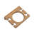 Coyst Traditional Solid Teak Wall Mount Cup and Toothbrush Holder