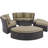 Convene 5 Piece Rattan Sectional Seating Group with Cushions-948845953