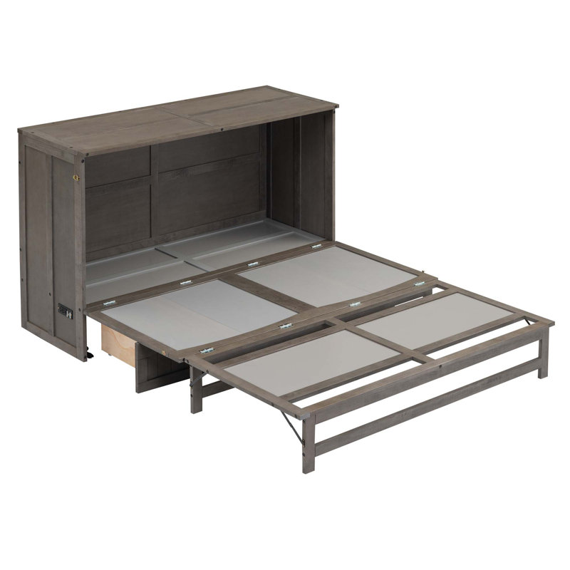 Murphy Bed With Built-In Charging Station