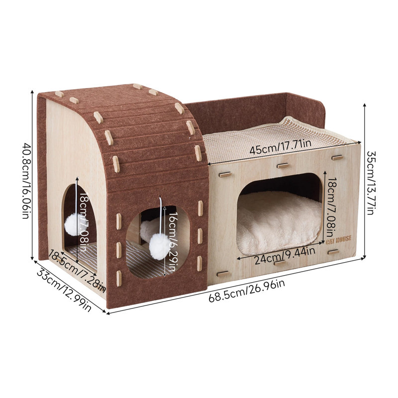 Linen；Polyester Pet Bed