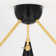 Moxie 3 - Light 18'' Unique/Statement Cone Semi Flush Mount