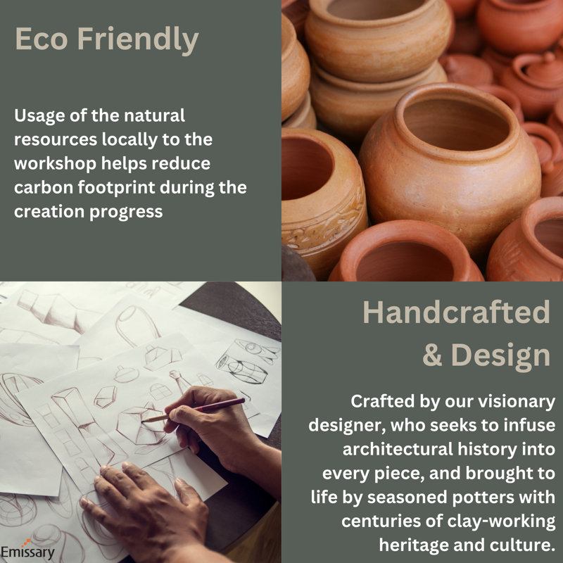Tegan Handmade Ceramic Pot Planter