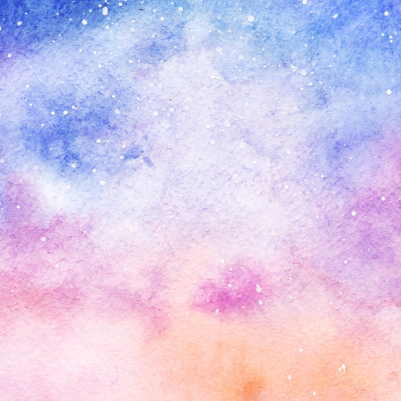 Colorful Starry Space - Wrapped Canvas Painting, 30cm H x 30cm W x 3.8cm D