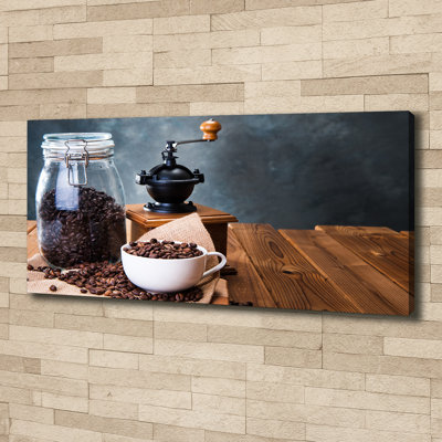 Coffee Grinder - Wrapped Canvas Print