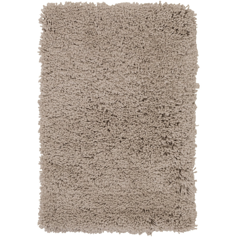 Tapis brun tissé à la main Aamanah, Rectangle 2 pi x 3 pi