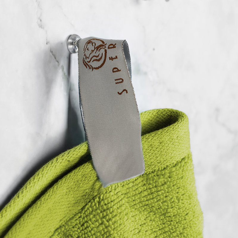 Ensemble de serviettes en coton 8 pièces à séchage rapide Winthrop, Céleri