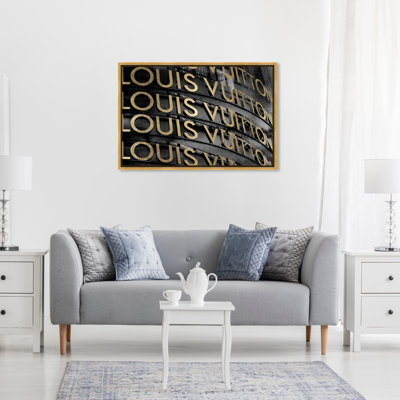 «Gold Dream Fashion and Glam», impression sur toile