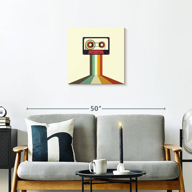 Abarca Retro Cassette, 20" H x 20" W