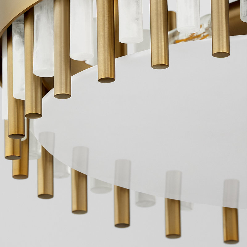 Cassio Frosted Glass Flush Mount