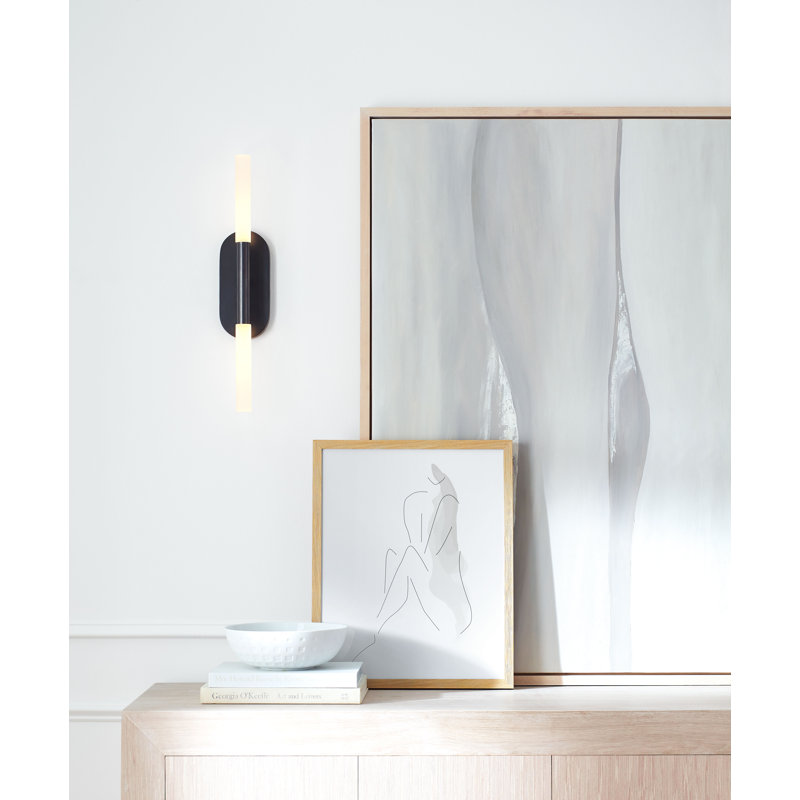 Kelly Wearstler Rousseau Medium Vanity Sconce, Bronze