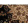 Tapis noir/beige en laine oakland Cirro