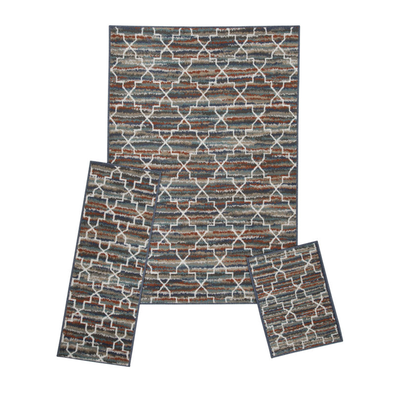 Ensemble de tapis gris Harrisonville