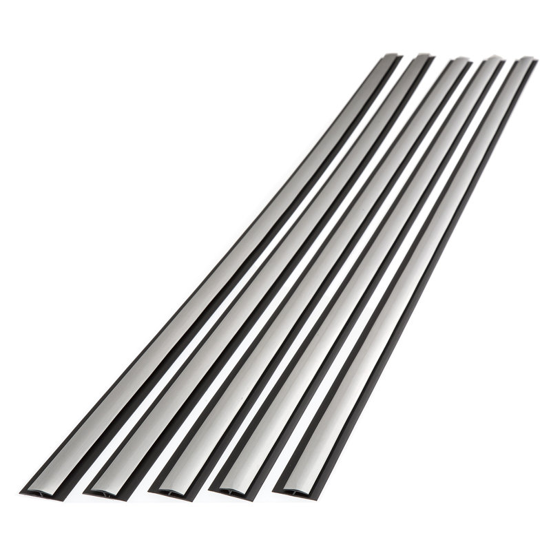 Garniture de paravent FASÄDE (paquet de 5), Aluminium brossé