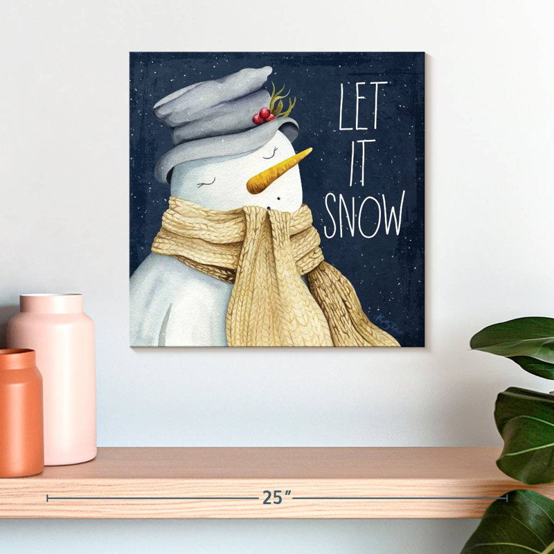 Bonhomme de neige Lelend Let It Snow, H 16 po x l 16 po