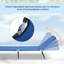 Chaise longue de piscine pliante, chaise de bronzage de patio, chaise longue d'extérieur avec dossier inclinable à 5 positions, siège en tissu Oxford pour la plage, la cour, le patio-114683434