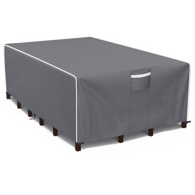 Heavy-duty Waterproof Patio Furniture Cover, 71"D x 47"W x 28"H, All-weather Outdoor Patio Table Cover
