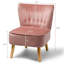 Herron Velvet Side Chair-888943823