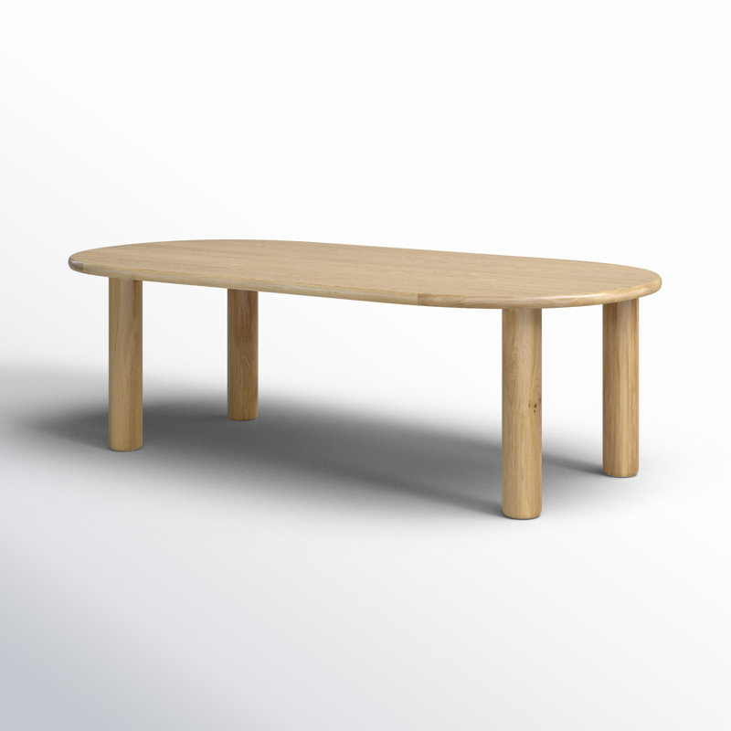 Milo Oval Dining Table, 78" L x 39" W