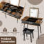 Paolo Dressing Table with Mirror-304506683
