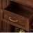 45.7''W  3 Drawer Sideboard with Pantry Doors, Adjustable Shelves and Large Drawer-554902957