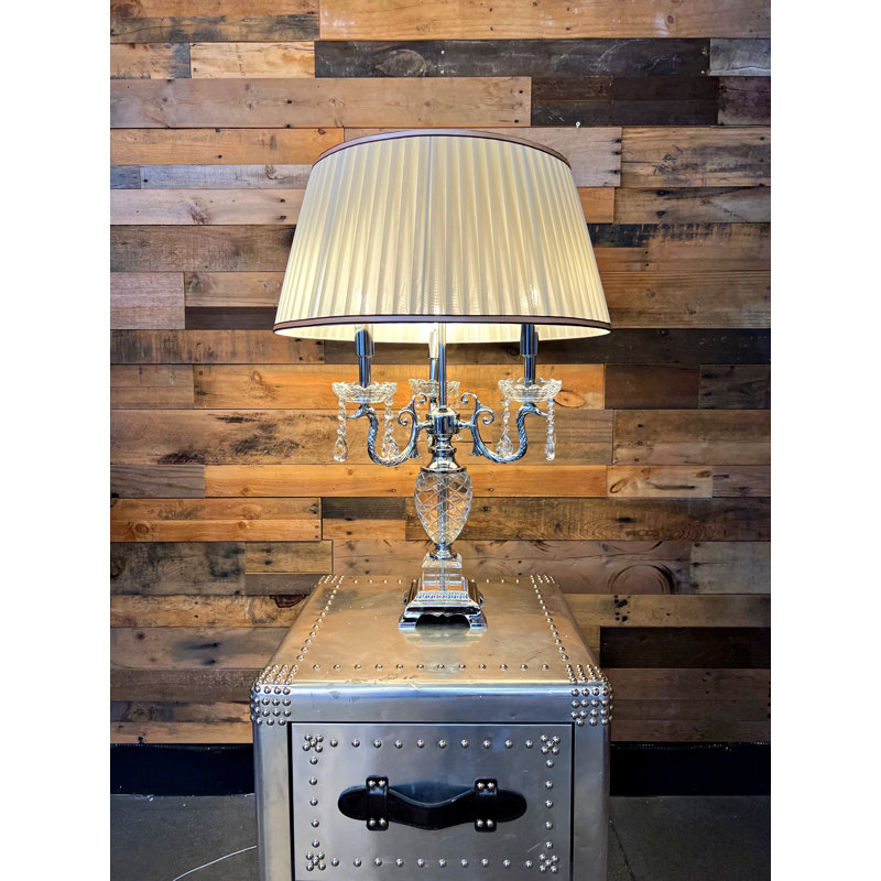 30'' Table Lamp, Chrome