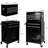 6 Rolling Toolbox With Lock And Black Wave Pattern Diamond