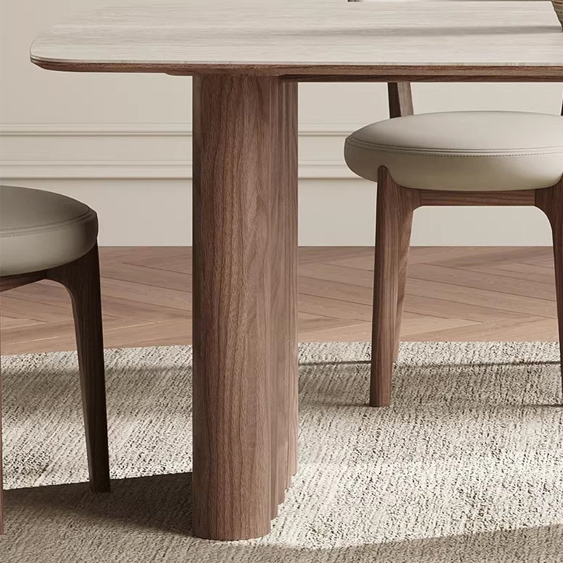 Table de salle à manger Mid-Century, H 29,5 po x L 86,6 po x l 39,4 po