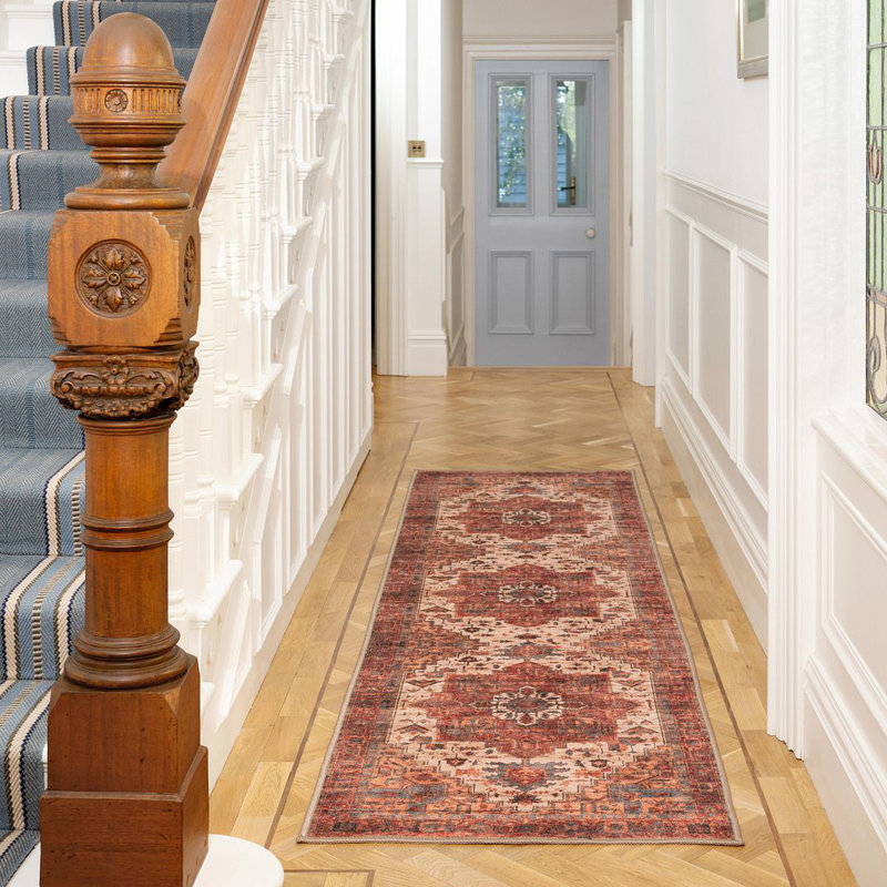 Vintage Look Area Rug, Runner 80 x 300 cm