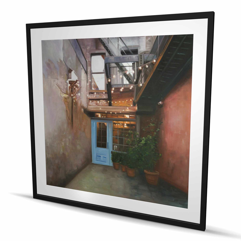 Cozy Little Place - Hyperrealist Architecture, reproduction encadrée
