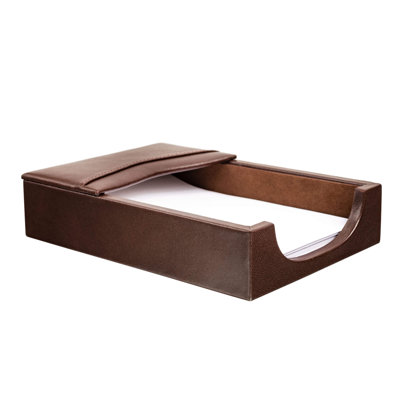 Bramfield Leather Memo Pad Holder